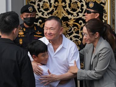 Source-feed image associated with Former Thai prime minister Thaksin Shinawatra freed early from parole after receiving royal pardon
