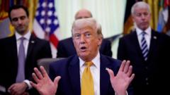Source-feed image associated with Trump threatens 100% tariff on European nations over tech tax