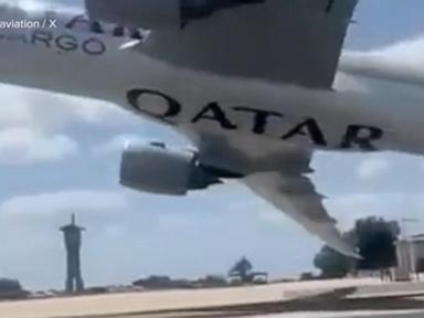 Source-feed image associated with WATCH: FAA investigating Boeing 777 that was dangerously low to the ground in Texas