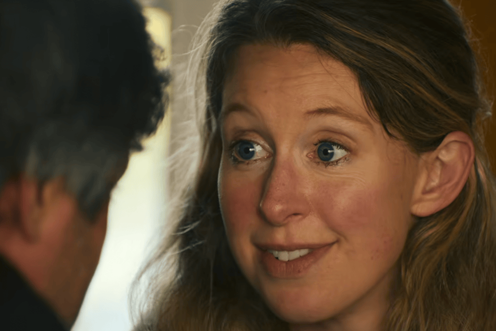 Image from linked report: How Elizabeth Holmes Was Secretly Filmed for ‘You Can See Everything’ Doc: 7-Person Crew, 16-Hour Shoots and Cameras Covering the ‘Whole House’