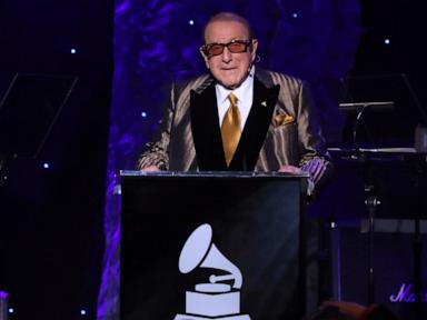 Image from linked report: Clive Davis' pre-Grammy gala will continue in 2027, the first since his death