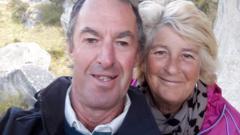 Source-feed image associated with Briton tells of surviving Spain wildfire in car as wife and friends died trying to run to safety