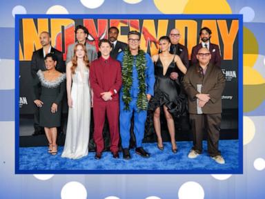 Source-feed image associated with WATCH: 'Spider-Man: Brand New Day' swings into Hollywood for world premiere