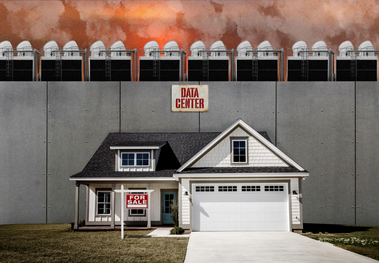 Source-feed image associated with Will a data center hurt your home’s value? Research says no. Sellers disagree.