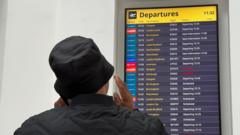 Image from linked report: Airlines criticise air traffic control as second glitch causes more disruption
