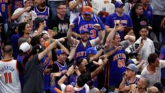 Source-feed image associated with Ticketmaster says Knicks fans won't be locked out of game after last-minute panic