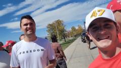 Source-feed image associated with Year after Charlie Kirk's death, conservative students struggle to fill void he left