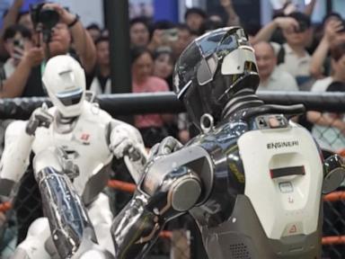 Source-feed image associated with WATCH: World Humanoid Robot Games open in Beijing