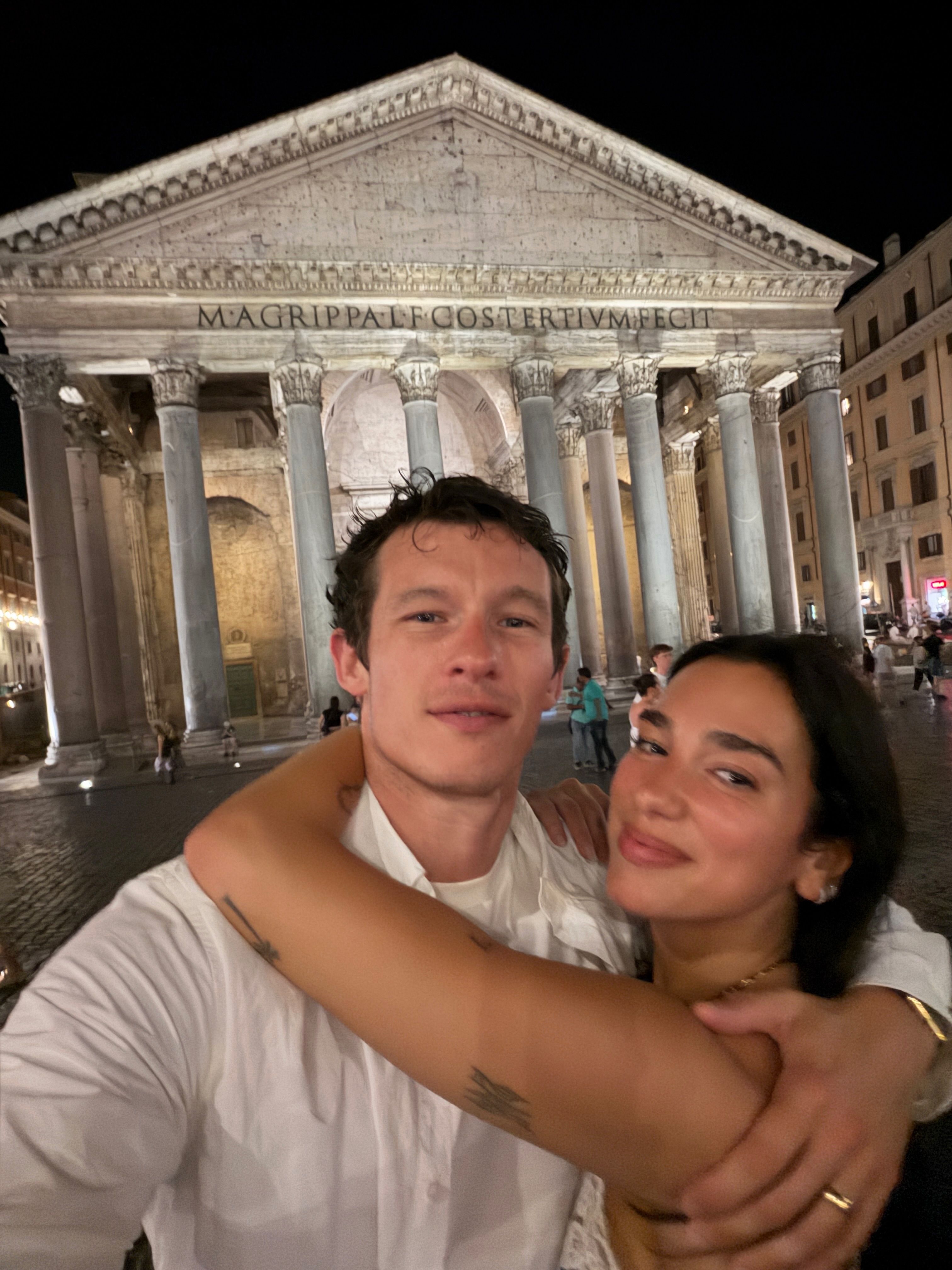 Source-feed image associated with Dua Lipa Shares New Photos From Her ‘Dolce Vita’ Italian Honeymoon With Callum Turner