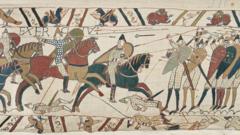 Image from linked report: Bayeux tour to include audio account of tapestry