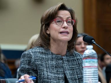 Source-feed image associated with Q&A: Anna Gomez is the sole Democrat on the FCC. She has a warning for big media companies