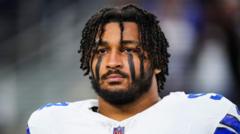 Source-feed image associated with Dallas Cowboys player who died by suicide diagnosed with brain disease