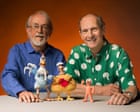 Source-feed image associated with Aardman’​s Peter Lord and David Sproxton: ‘At the Oscars, I went to the gents and had a pee with Jack Nicholson!’