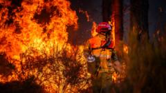 Source-feed image associated with Hundreds arrested over French wildfires, but who is to blame?