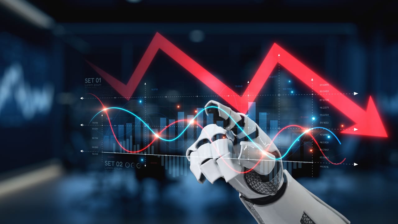 Source-feed image associated with Big Tech is preventing new stock-market highs as investors change the way they play AI, says this top strategist