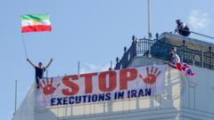 Source-feed image associated with UN rights chief alarmed by rise in Iran executions since March
