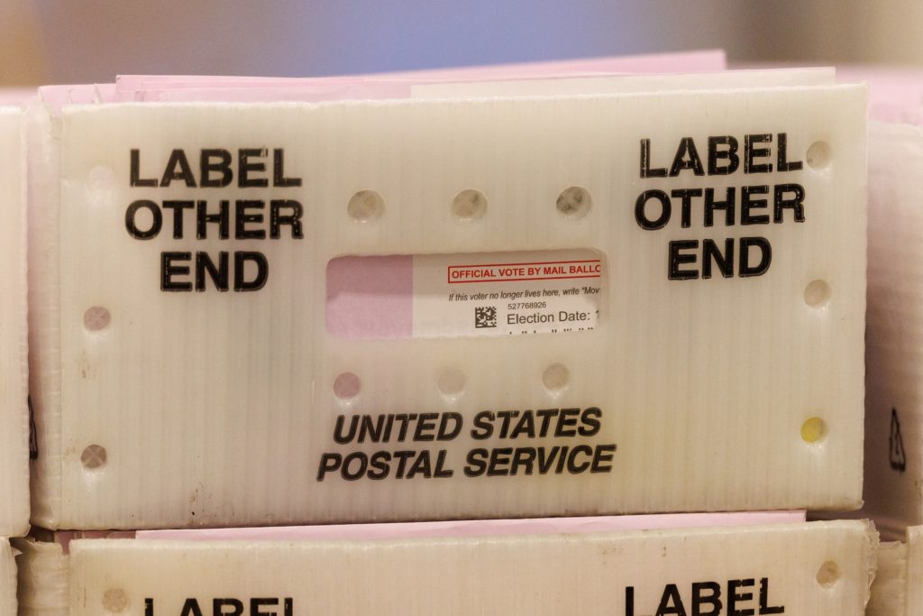 Source-feed image associated with News Wrap: Trump asks Supreme Court to lift block on mail ballot order