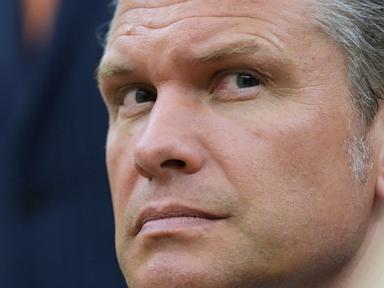 Source-feed image associated with Hegseth announces new policy to test troops for low testosterone