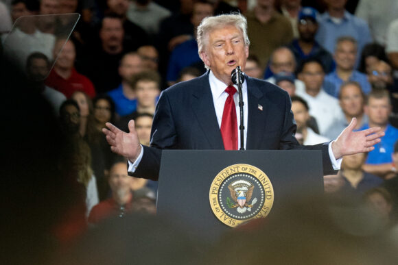 Source-feed image associated with Trump Asks Supreme Court to Toss $83 Million Carroll Verdict