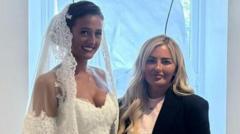 Source-feed image associated with Venezuela Fury's wedding hairdresser says family were 'absolutely lovely'