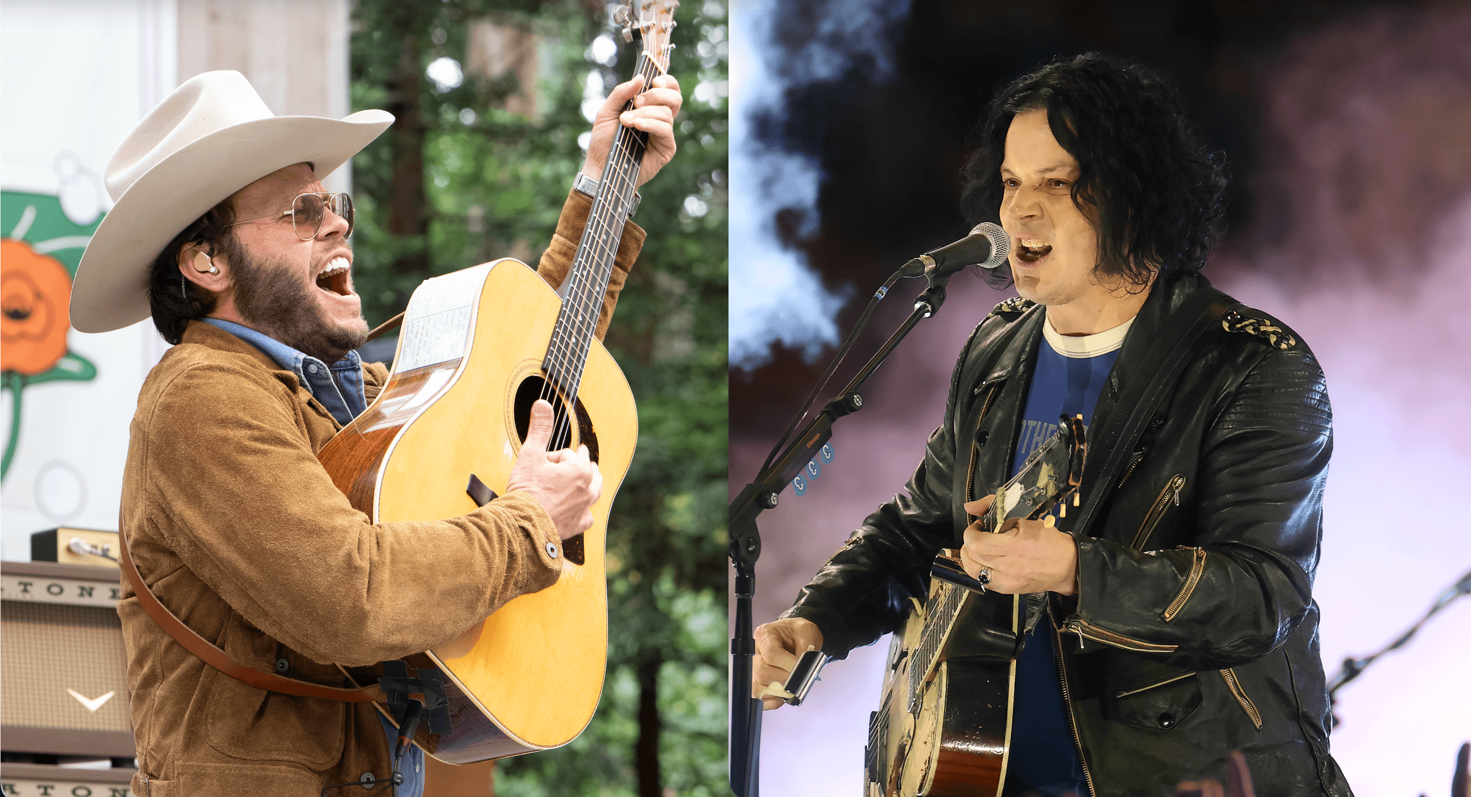 Source-feed image associated with Jack White and Charley Crockett Are Beefing