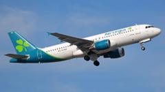 Source-feed image associated with Aer Lingus proposes cutting 500 jobs under savings plan