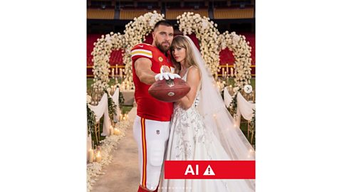 Source-feed image associated with Taylor & Travis - how AI images fill the gap when there’s no news