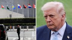Image from linked report: Who will - and who won't - be talking to Donald Trump at the UN General Assembly?