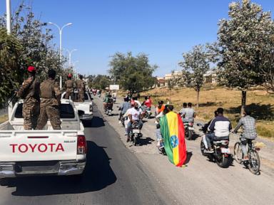 Image from linked report: Ethiopian official promises change in Tigray after troops retake regional capital