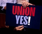Source-feed image associated with Tripling US union membership would shift $1.2tn to workers annually – report