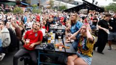 Source-feed image associated with Police criticise timing of decision on pubs staying open for England match