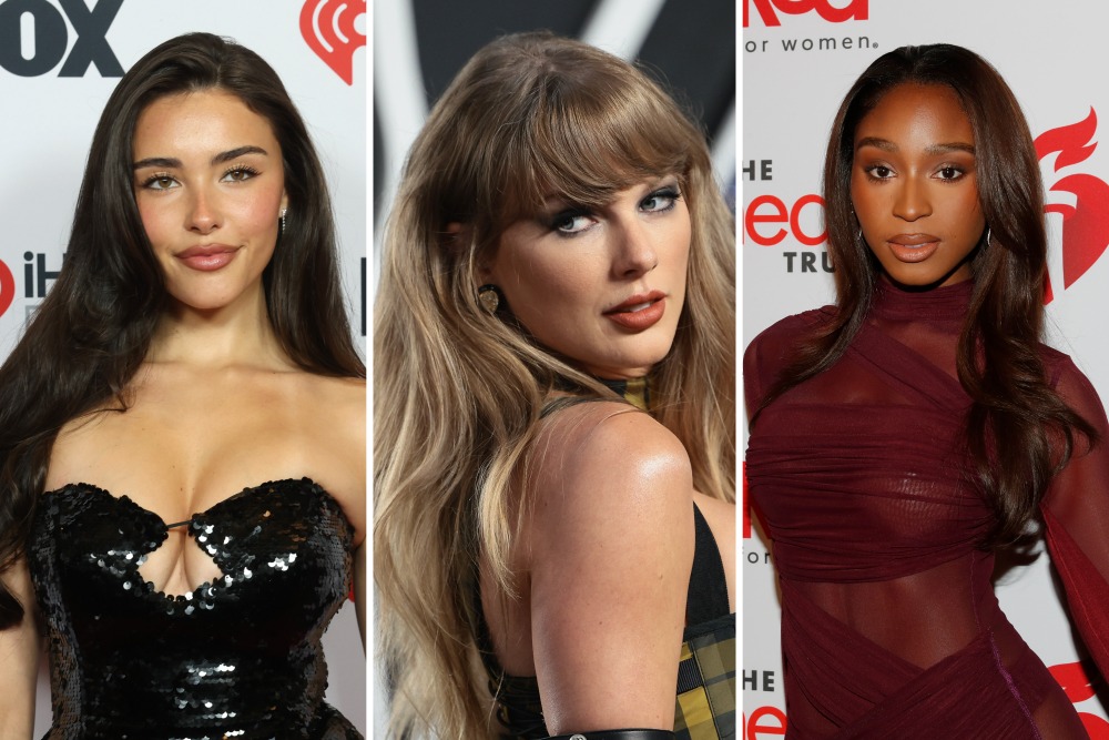 Image from linked report: NFL’s 20 Hottest WAGs: Taylor Swift, Madison Beer, Normani and More