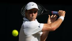 Source-feed image associated with Wimbledon thought it had seen everything - then Fery arrived