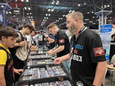 Source-feed image associated with WATCH: Inside Fanatics Fest and the skyrocketing sports card industry