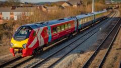 Source-feed image associated with CrossCountry cancels 'almost all' UK services after power cut