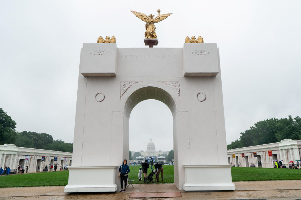 Source-feed image associated with America 250 brings extraordinary security challenge to Washington