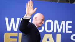 Source-feed image associated with Infantino on the brink? Who might replace him if he goes?
