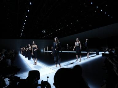 Image from linked report: Armani's business and creative evolution on show in Milan a year after founder's death