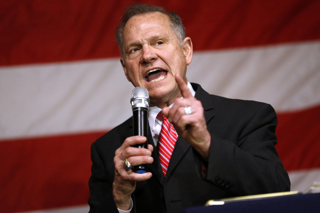 Image from linked report: Supreme Court rejects Roy Moore's push to restore $8.2 million defamation verdict awarded to him