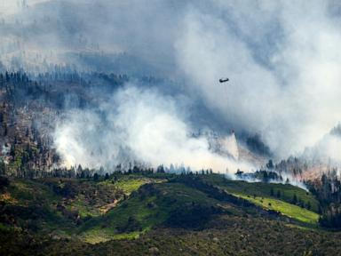 Source-feed image associated with Dry, windy conditions fuel explosive wildfire growth across western US