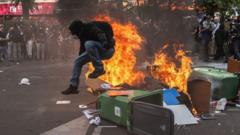 Image from linked report: France's school protests are about more than broken classrooms