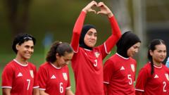 Source-feed image associated with Banned from football at home, Afghan women's team reunite 8,000 miles away