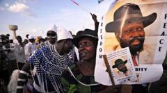 Image from linked report: South Sudan's president dissolves government ahead of country's first elections