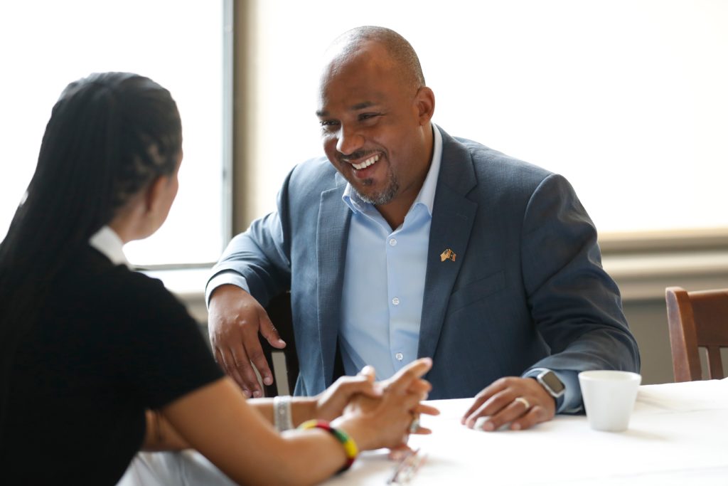 Source-feed image associated with Will Mississippi send a Black Democrat to the US Senate? Scott Colom says don't count him out