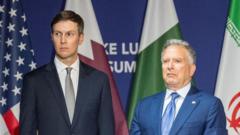 Source-feed image associated with US envoys in Doha to meet mediators but not Iranians, Qatar says
