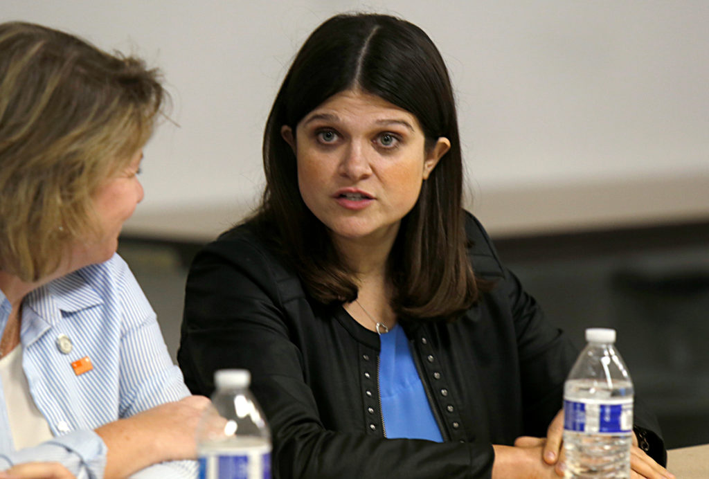 Source-feed image associated with Haley Stevens knows how to win in Michigan. Dems must decide if that's enough to win the Senate