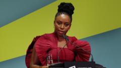 Source-feed image associated with Nigerian author accuses hospital of stalling review into her son's death