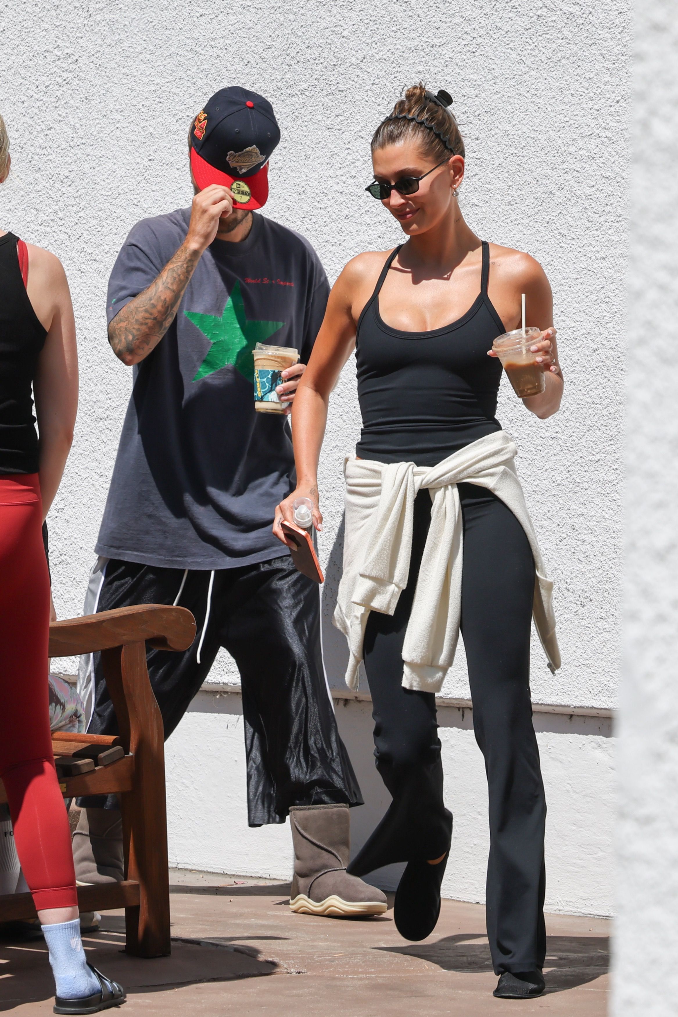 Source-feed image associated with Justin and Hailey Bieber Can Both Be Pilates Princesses