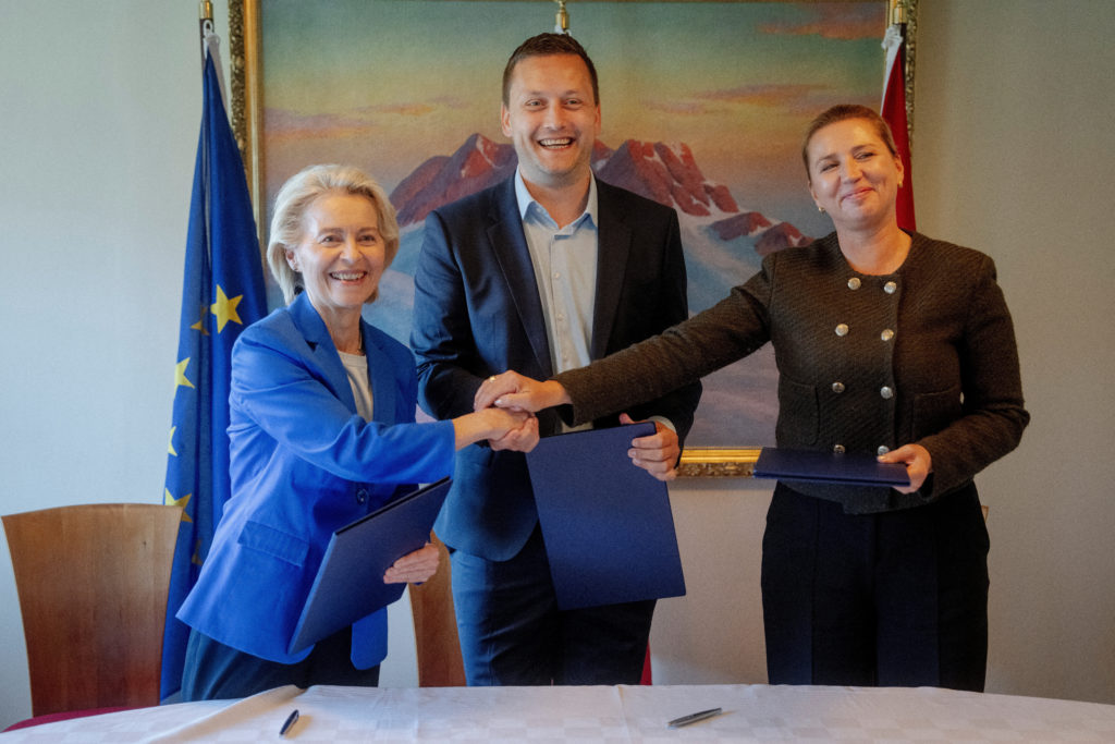 Source-feed image associated with EU seeks to reassure a Trump-rattled Greenland with promise of a new partnership and investment