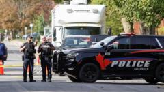 Image from linked report: Carney condemns Yom Kippur shooting outside Canadian synagogue